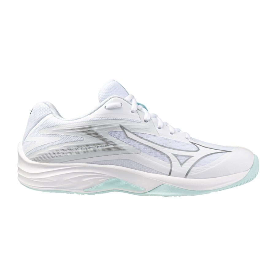Mizuno LIGHTNING STAR Z7 Jr White/Blue Tint