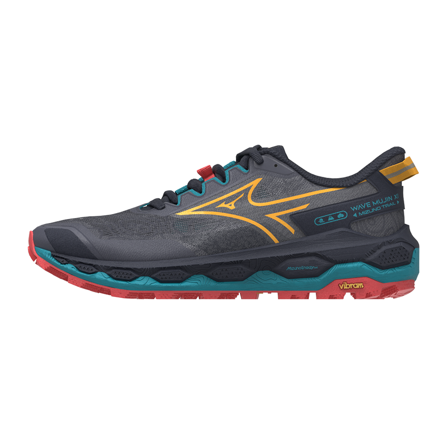Mizuno WAVE MUJIN 11 Odyssey Gray/Citrus/Fiery Coral 2