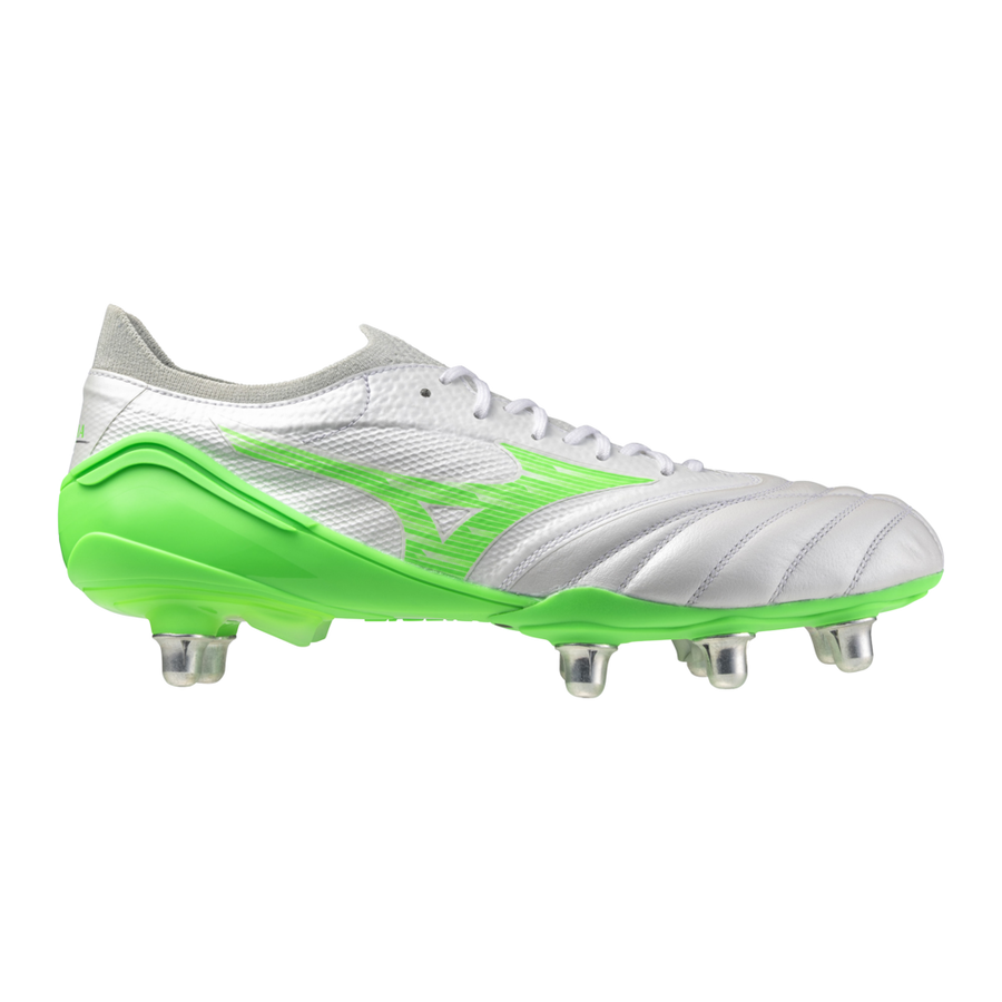 Mizuno MORELIA NEO IV BETA ELITE SI White/neon green/cool gray 3c