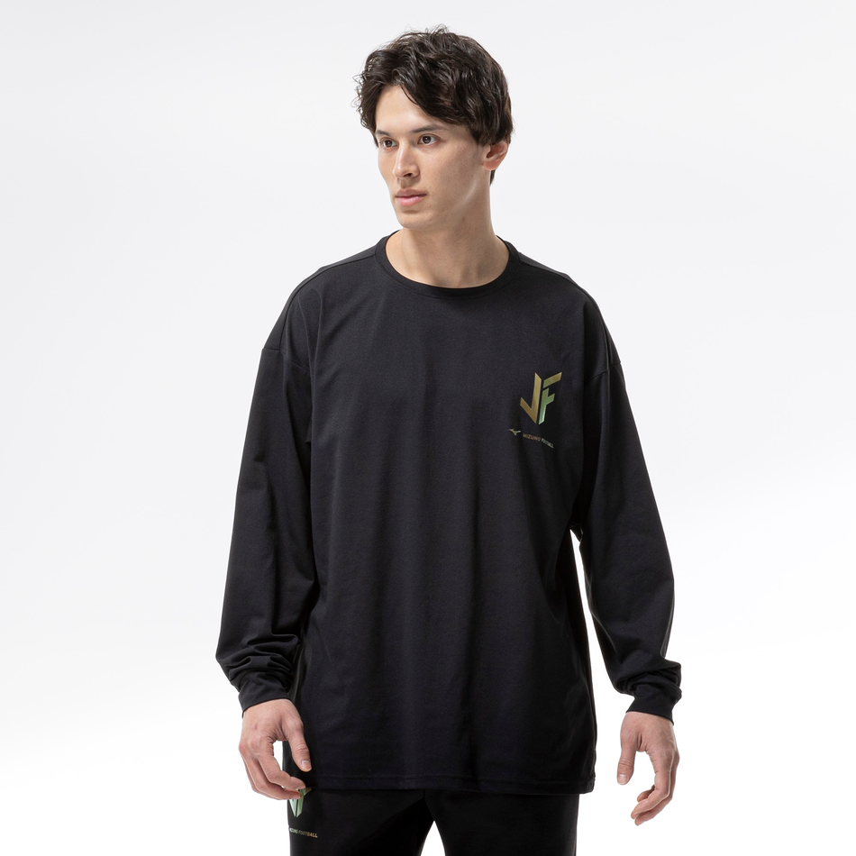 Mizuno JF SOFTDRY STRETCH TEE LONG SLEEVE Black
