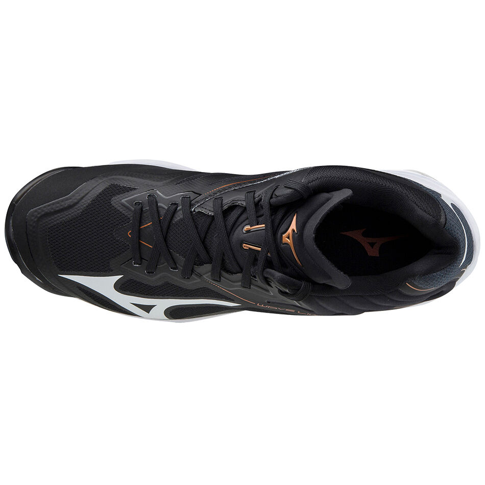 Mizuno Wave Lightning Z6 Mid Black/White/Ebony