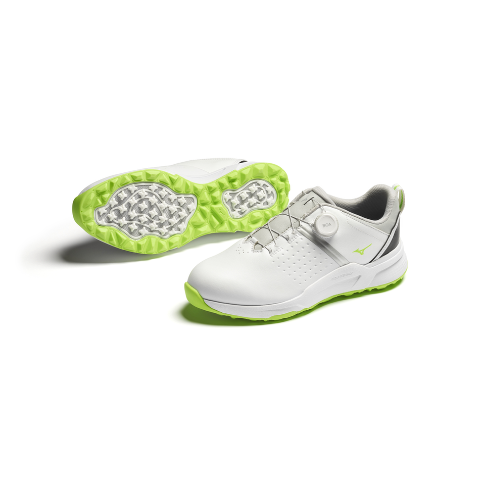 Mizuno Hazard Enerzy Boa White/Green Gecko