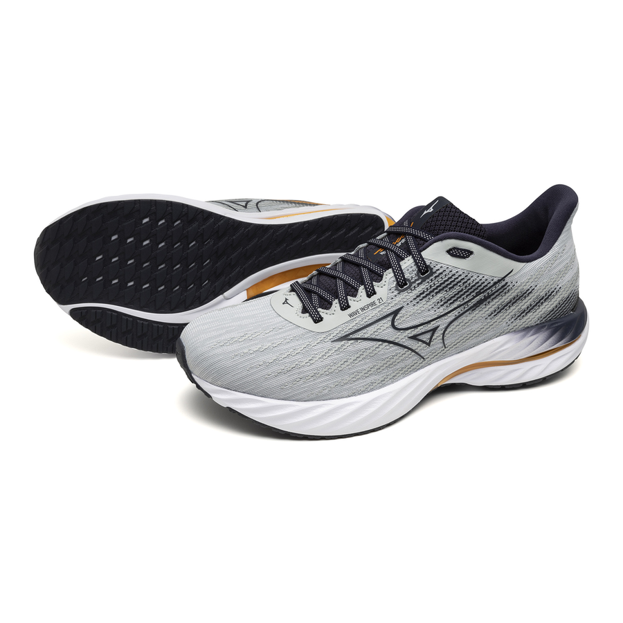 Mizuno WAVE INSPIRE 21 Pearl Blue/Baritone Blue/Tangelo