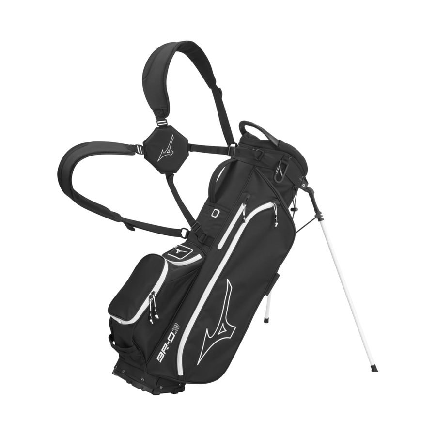 Mizuno BR-D3 25 Stand Bag Black/White