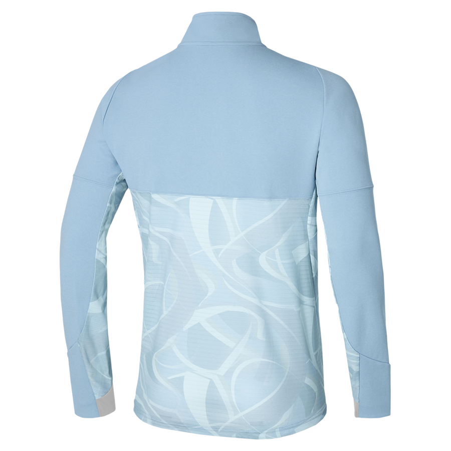 Mizuno PARIS ATHLETE HYBRID WARM UP JACKET Glacier lake