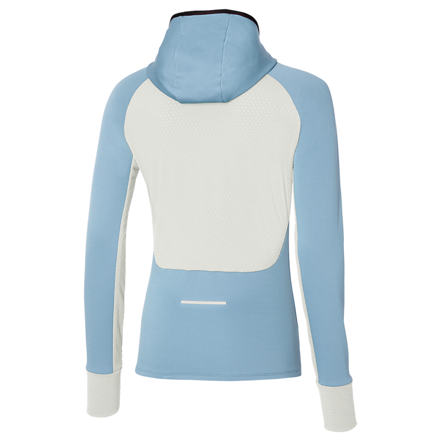 Mizuno Warmalite Hooded LS Glacier lake