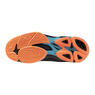 Mizuno WAVE VOLTAGE 2 Black/Neon Flame/Peacock Blue