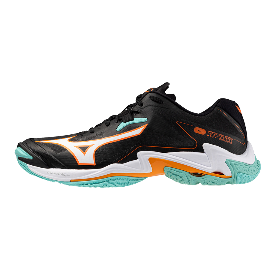 Mizuno WAVE LIGHTNING Z8 Black/Tangelo/Ice Green