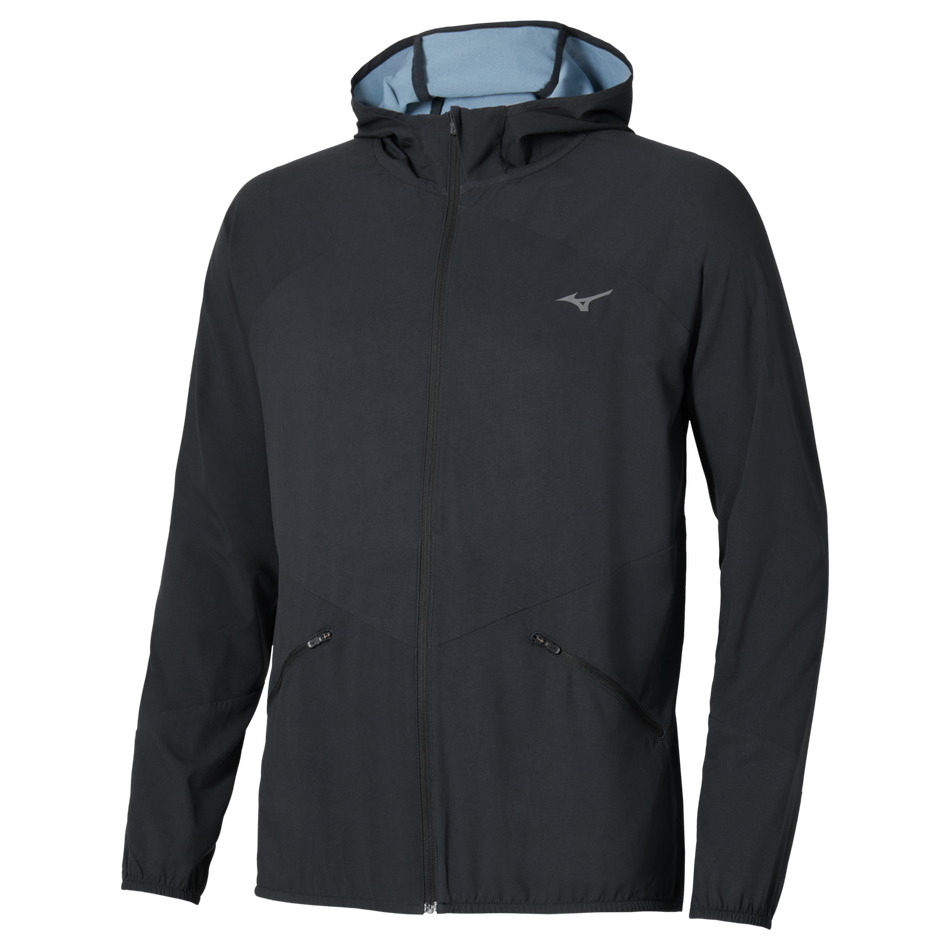 Mizuno Active Alpha Hooded Jacket(M) Black