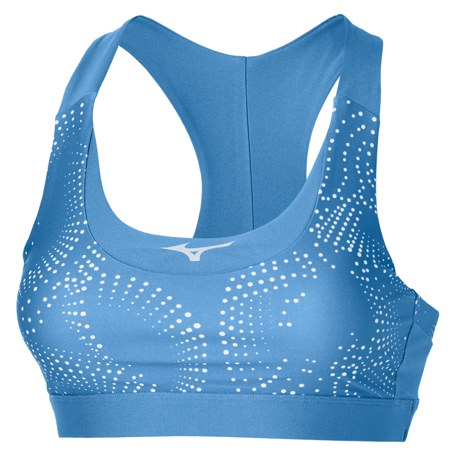 Mizuno ALPHA PADDED BRA  Parisian blue