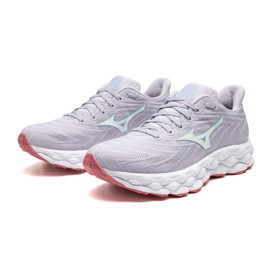 Mizuno WAVE SKY 8 Thistle/White/Camellia Rose