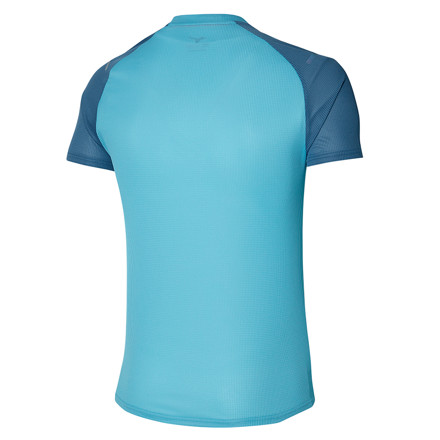 Mizuno DryAeroFlow Tee Maui Blue