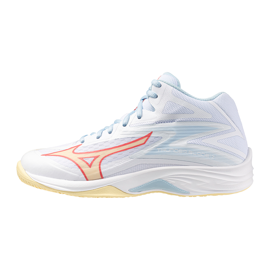 Mizuno THUNDER BLADE Z MID White/Calypso Coral/Pale Banana