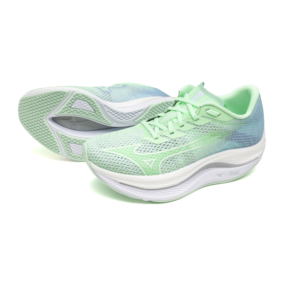 Mizuno WAVE REBELLION FLASH 2 Neo Mint/White/Ether