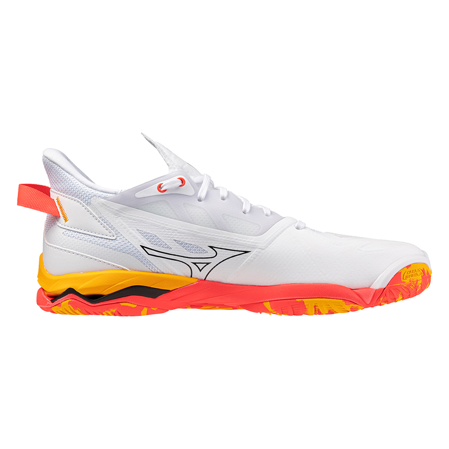 Mizuno WAVE MIRAGE 5 White/Fiery Coral 2/Citrus