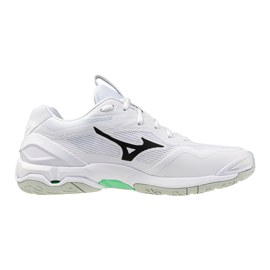 Mizuno WAVE STEALTH 6 White/Black/Frozen Emerald