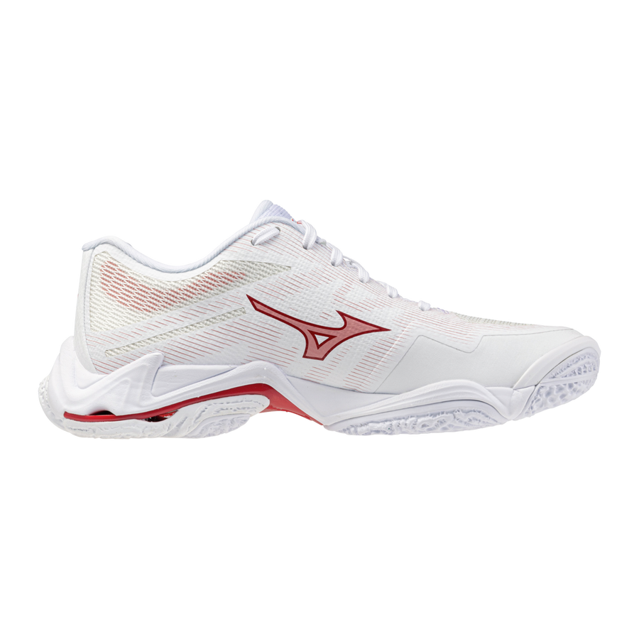 Mizuno WAVE LIGHTNING ELITE White/Rose Elegance/Lava Falls