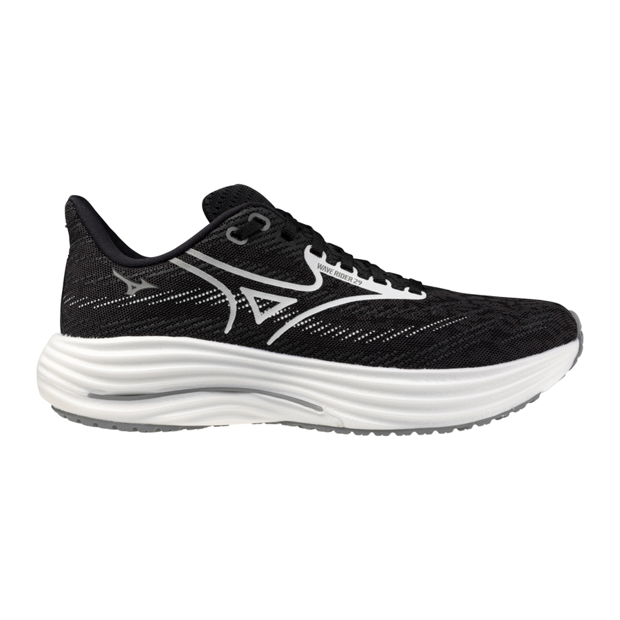 Mizuno WAVE RIDER 29 Black Sand/White/Black