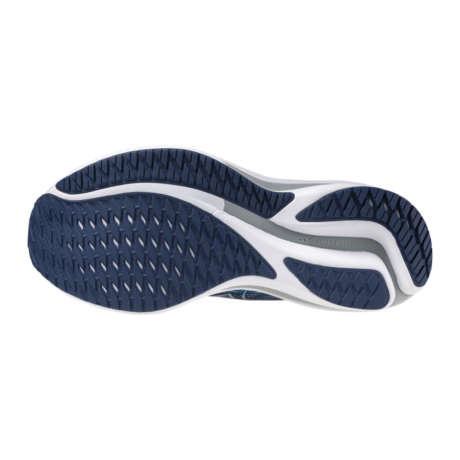 Mizuno WAVE RIDER 28 Estate blue/white/river blue