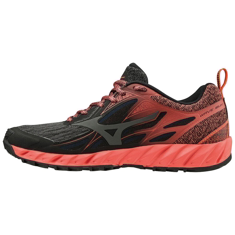 Mizuno WAVE IBUKI Black/DShadow/HotCoral