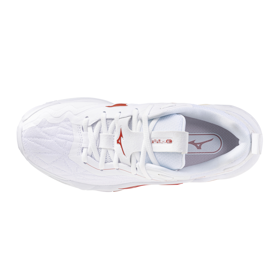 Mizuno WAVE STEALTH NEO 2 White/Rose Elegance/Lava Falls