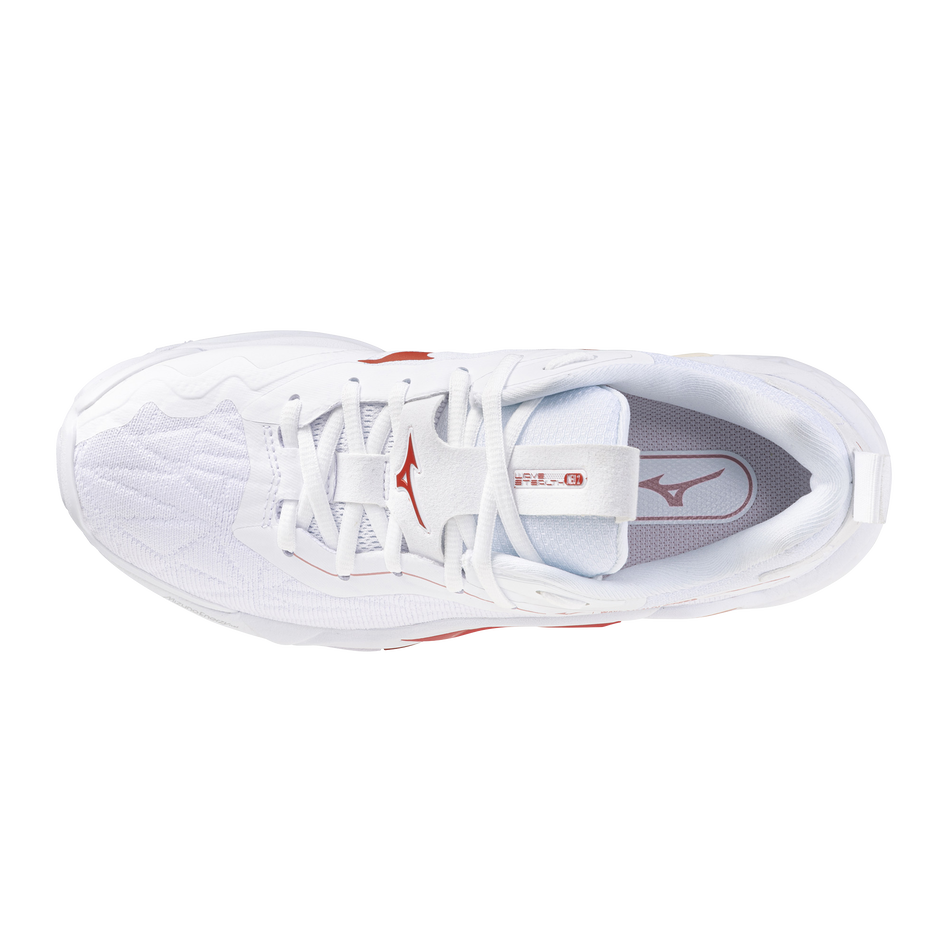 Mizuno WAVE STEALTH NEO 2 White/Rose Elegance/Lava Falls
