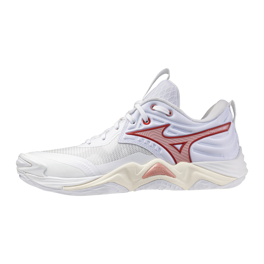 Mizuno WAVE MOMENTUM ELITE White/Rose Elegance/Lava Falls