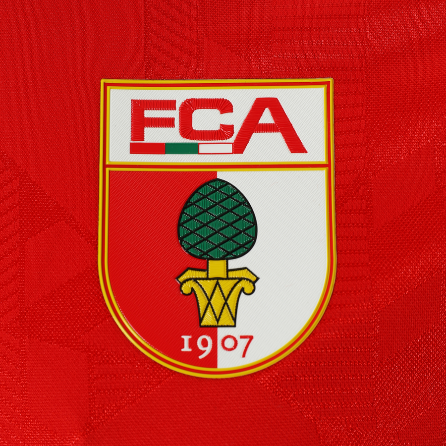 Mizuno Away Jersey FC Augsburg Men 25/26 Augsburg Red