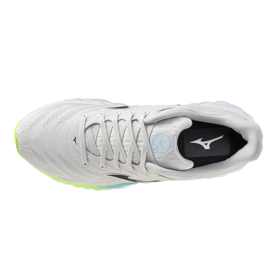 Mizuno WAVE SKY 8 Nimbus Cloud/Black/Green Gecko