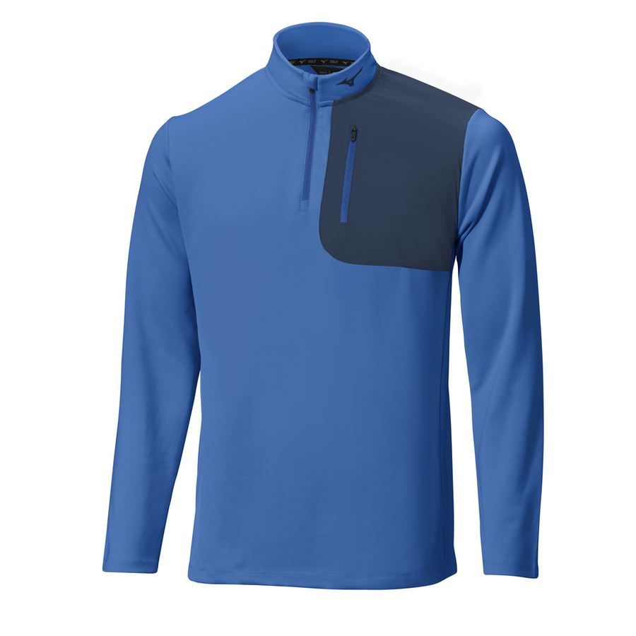 Mizuno Mizuno Essential 1/4 Zip Dazzling Blue