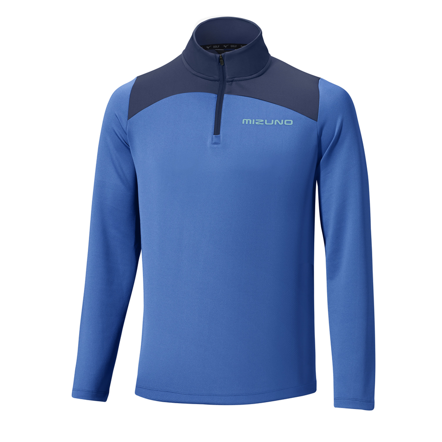 Mizuno Mizuno Tech 1/4 Zip Dazzling Blue