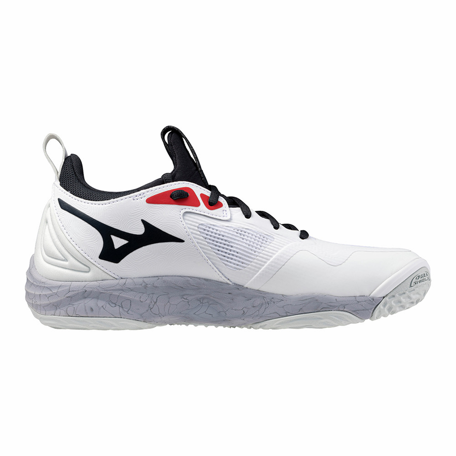 Mizuno WAVE MOMENTUM 3 White/salsa/vulcan