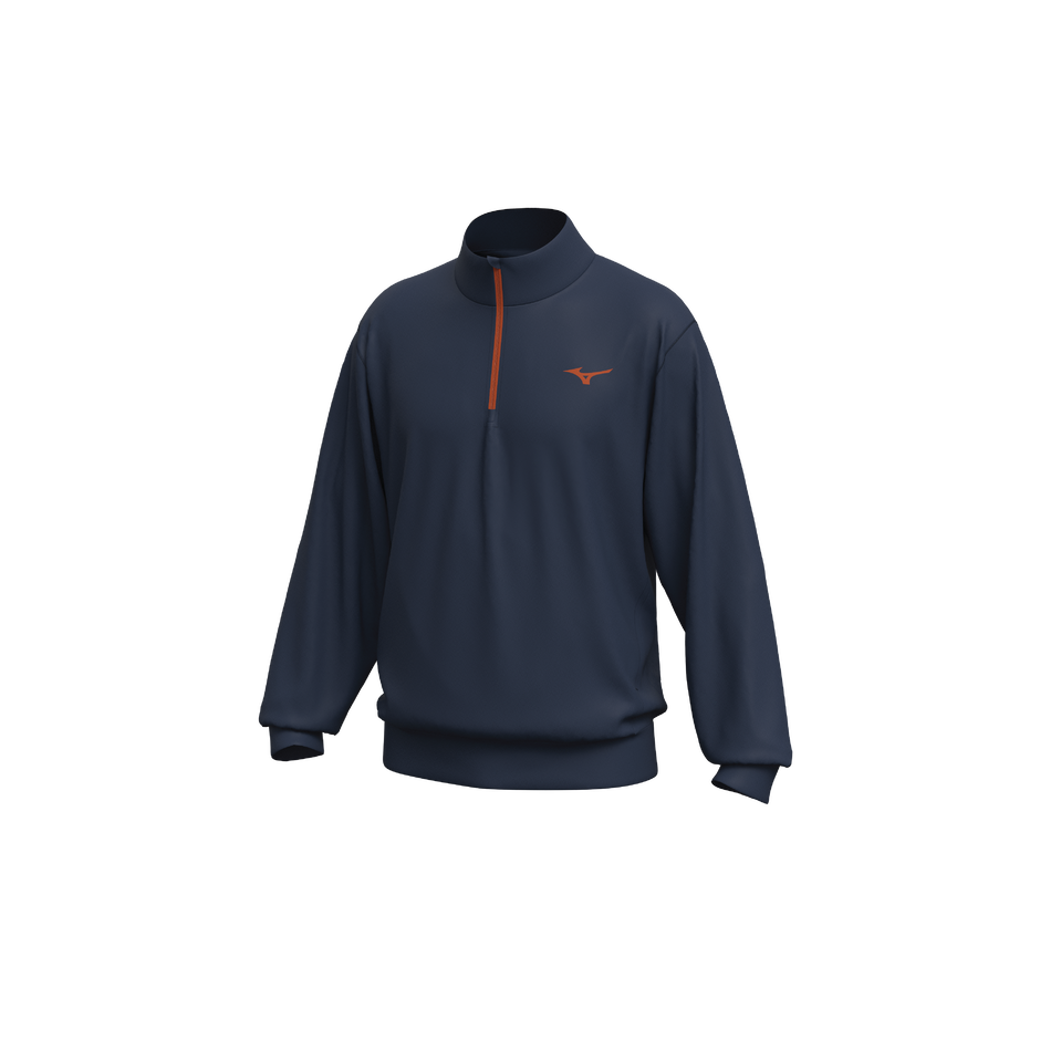 Mizuno Athleticwear 1/4 zip top Dress blues