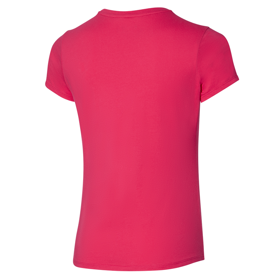 Mizuno RB Logo tee Rose Red