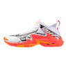 Mizuno WAVE LIGHTNING NEO 3 White/Fiery Coral 2/Citrus