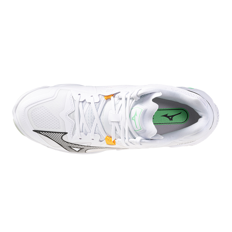 Mizuno WAVE LIGHTNING Z8 MID White/Black/Frozen Emerald