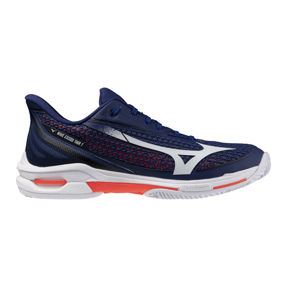 Mizuno WAVE EXCEED TOUR 7 CC Beacon Blue/white/lava Orange