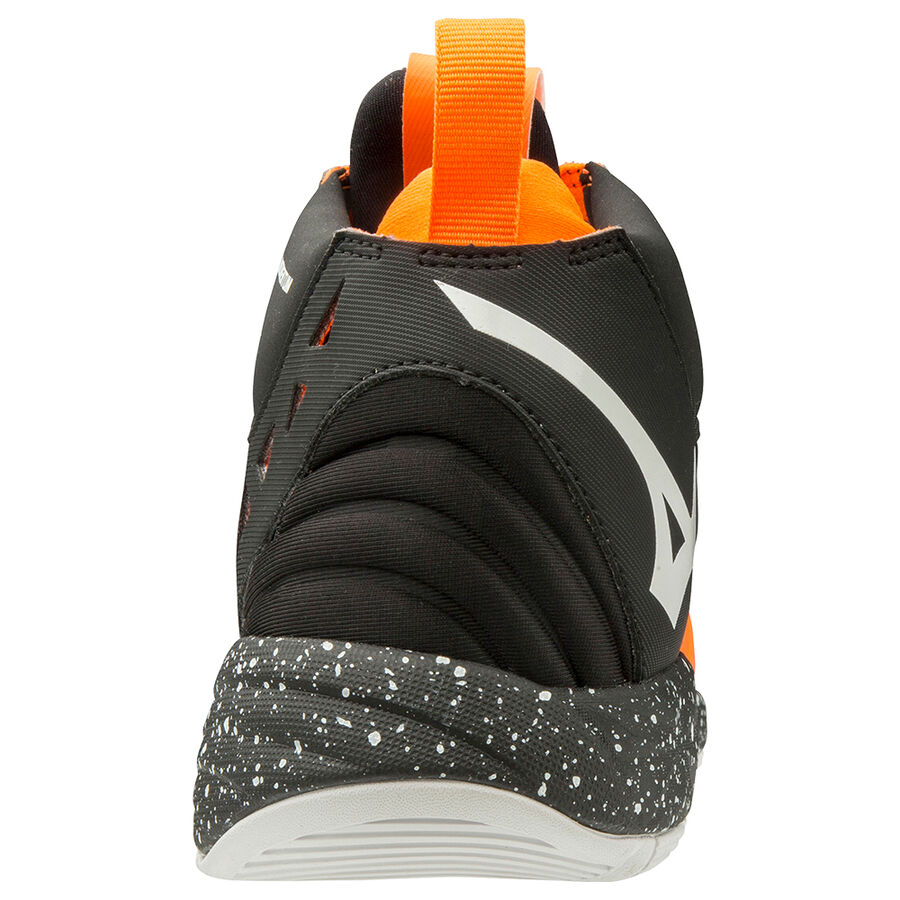Mizuno WAVE MOMENTUM MID OrangeCFish/Wht/Blk