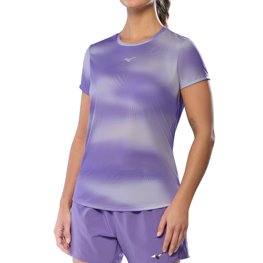 Mizuno CORE GRAPHIC T-SHIRT  Thistle