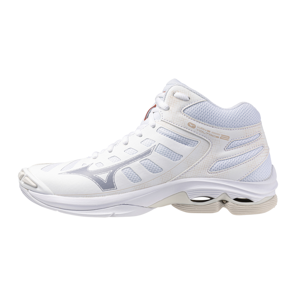 Mizuno WAVE VOLTAGE 2 MID White/aleutian/cloud pink