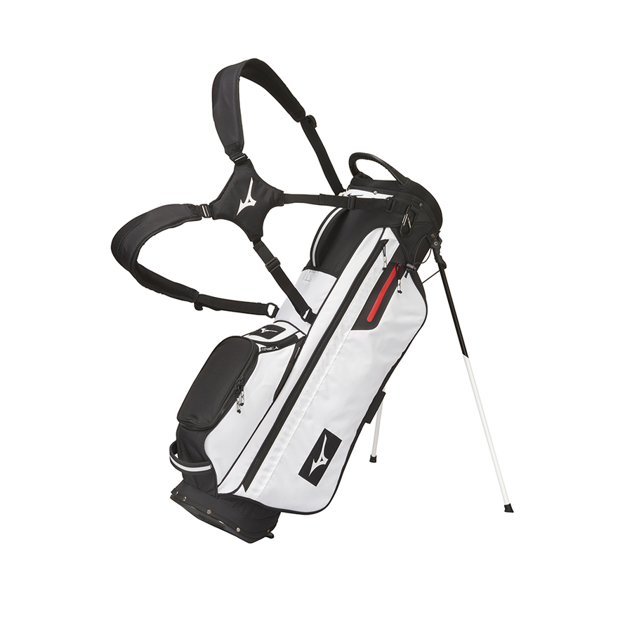 Mizuno BR-D3 Golf Stand Bag - Black/White Mizuno BR-D3 Golf Stand Bag - Black/White