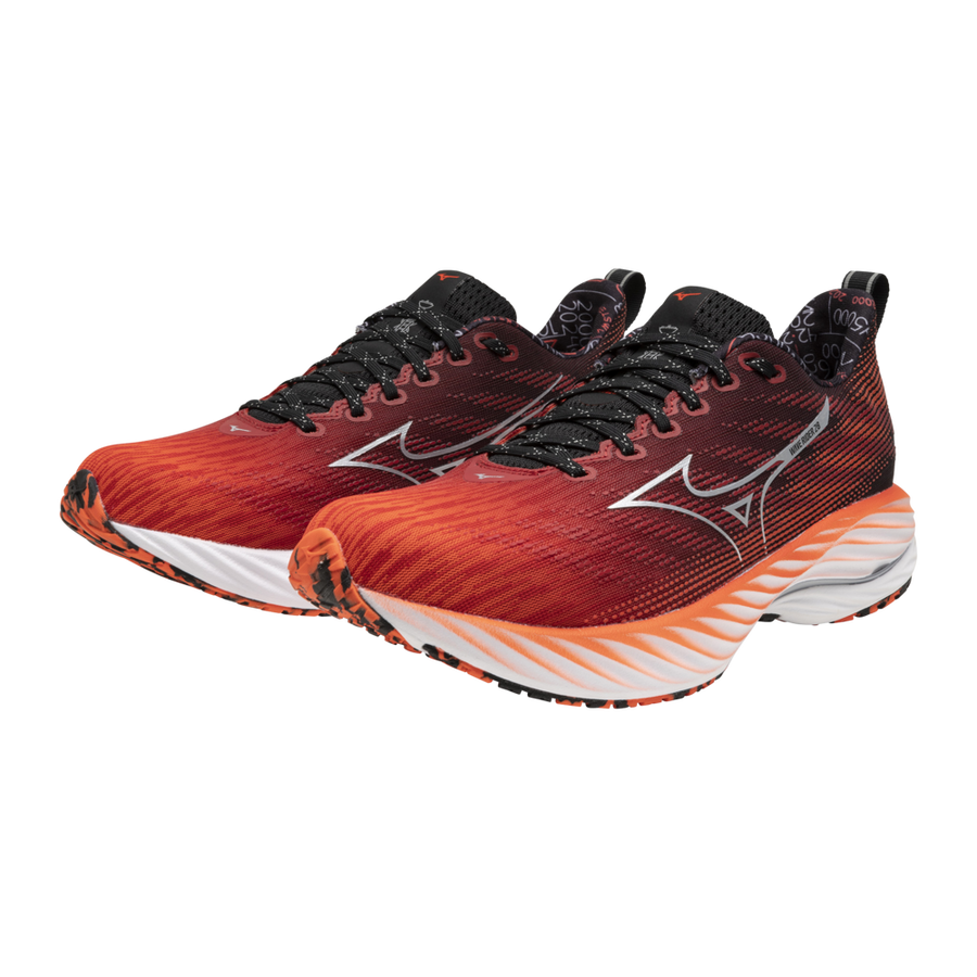 Mizuno WAVE RIDER 28 AMSTERDAM 2024 Mizuno ignition red/silver/black