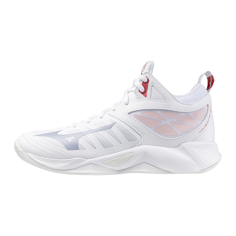 Mizuno WAVE DIMENSION MID White/aleutian/cloud pink