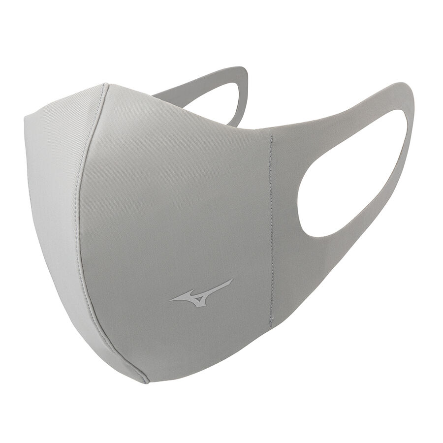 Mizuno Mizuno Face Cover Silver Grey