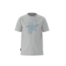Mizuno Athleticwear runbird t-shirt Dawn blue