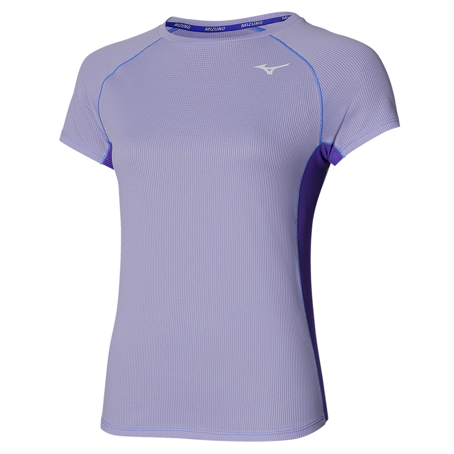 Mizuno DRYAEROFLOW Tee Violet Glow