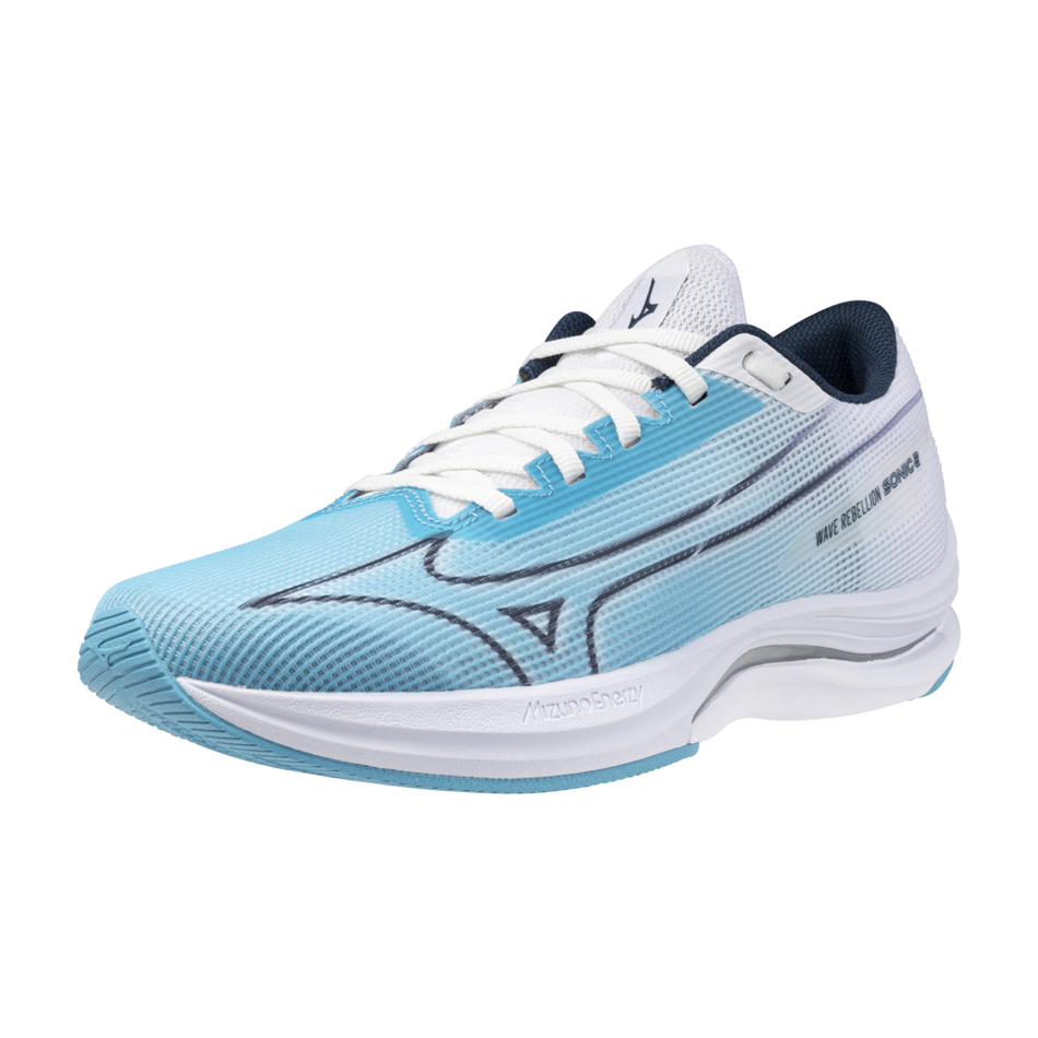 Mizuno WAVE REBELLION SONIC 2 River blue/blue wing teal/white
