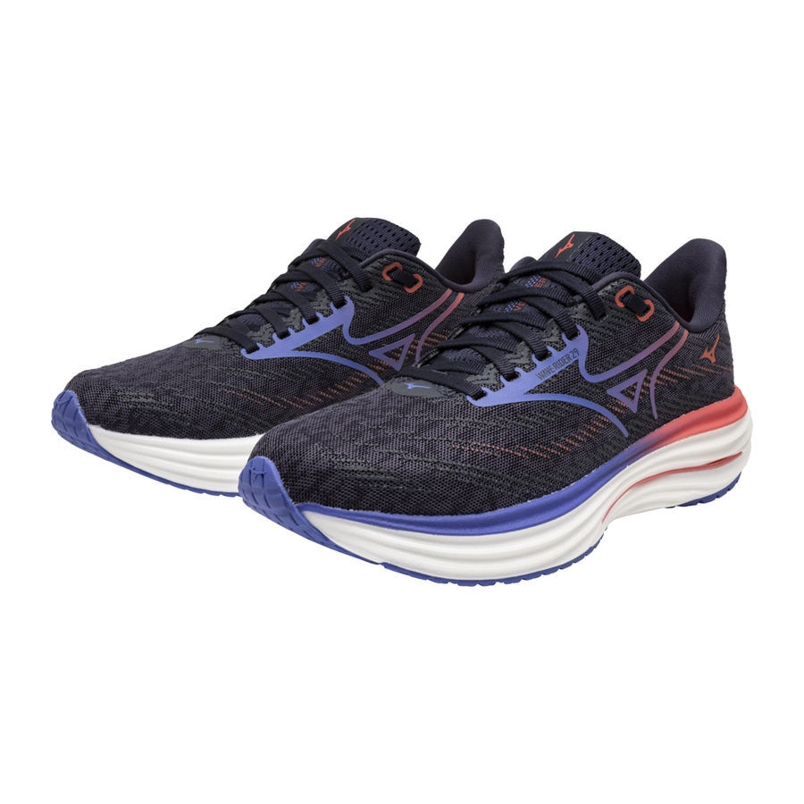 Mizuno WAVE RIDER 29 Odyssey Gray/Iris Bloom/Calyps