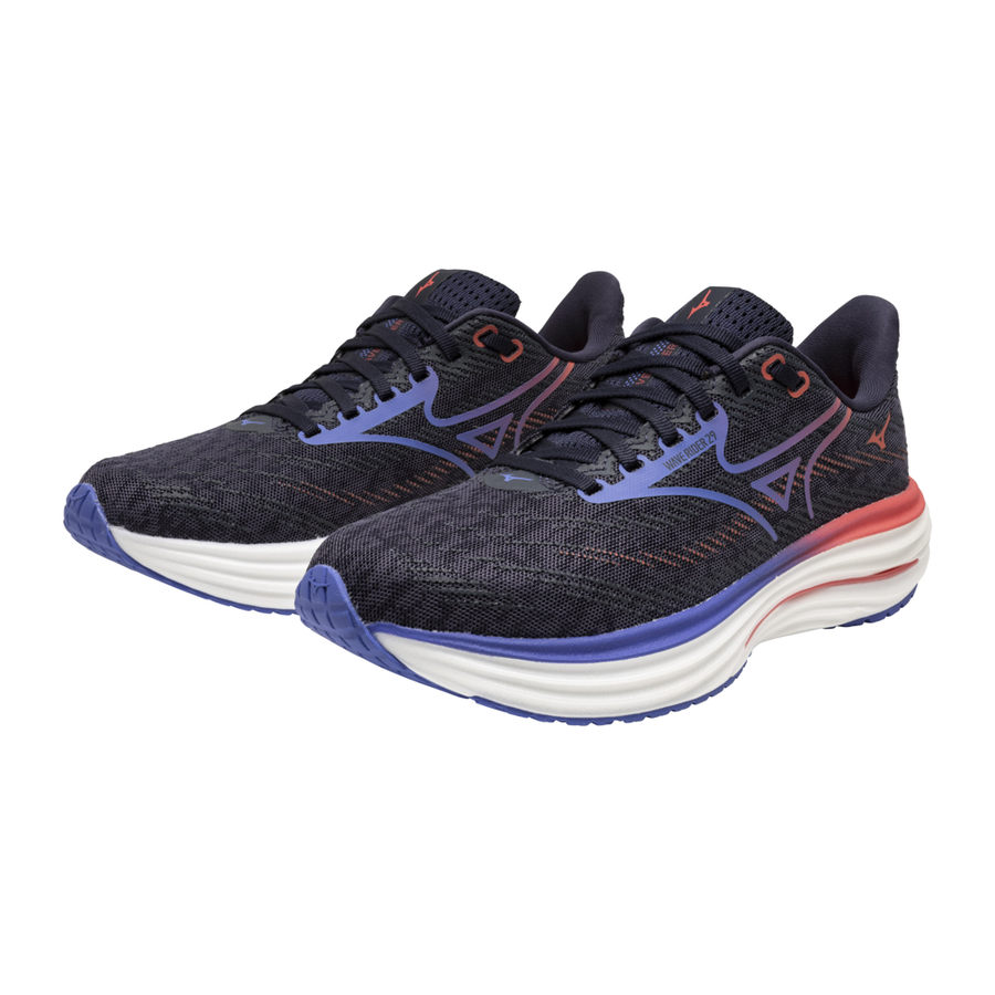 Mizuno WAVE RIDER 29 Odyssey Gray/Iris Bloom/Calyps