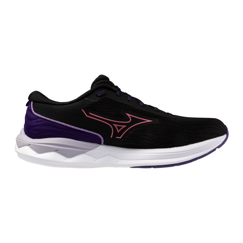 Mizuno WAVE REVOLT 3 Black/CamelliaRose/VioletIndig